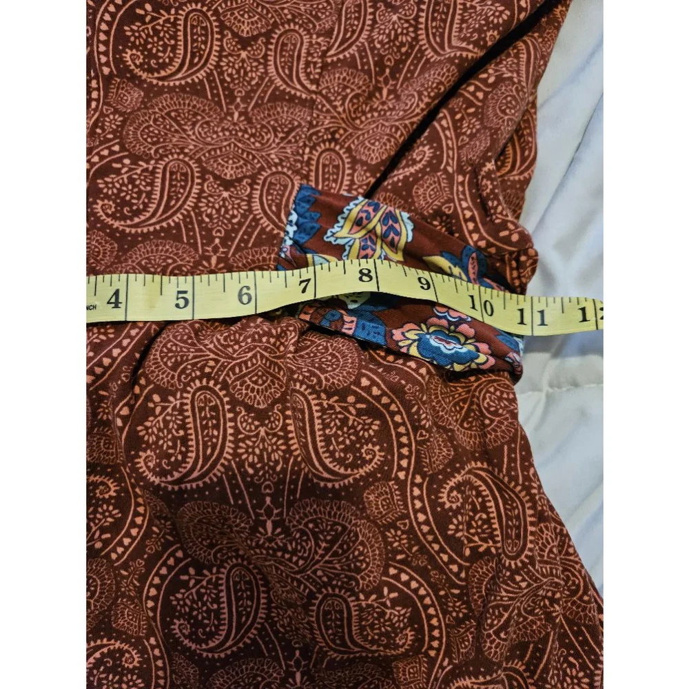 Women's XS Matilda Jane Ariana Paisley Tie Dress